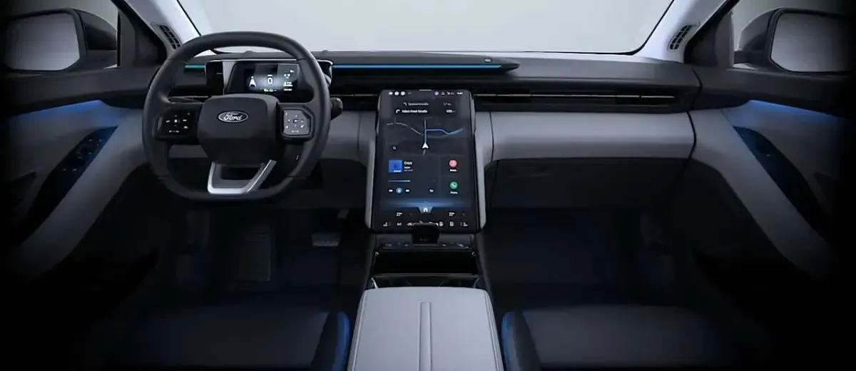 Nouvelle Ford Explorer Premium 125 kW (170 ch) 2026 Rouge SUV