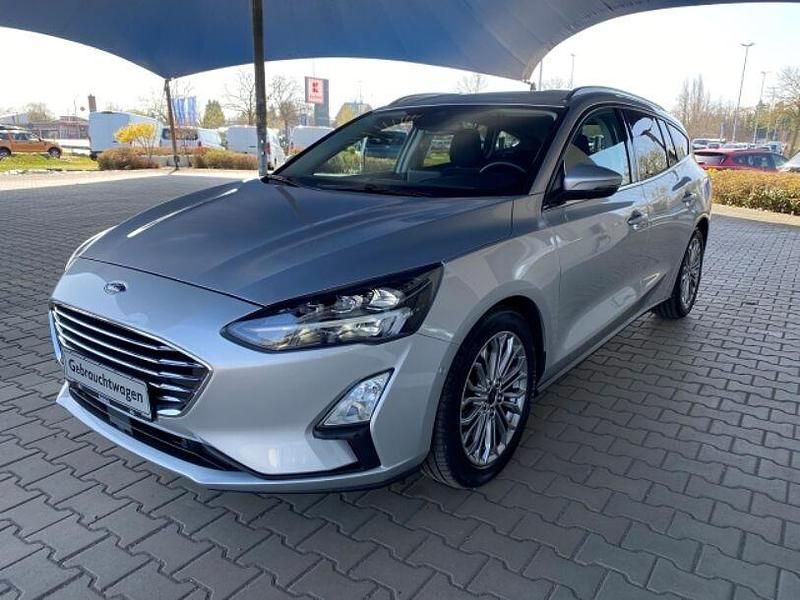 Gebraucht Ford Focus Titanium X 155 PS (114 kW) 2021 Polarsilber metallic (silber) Kombi