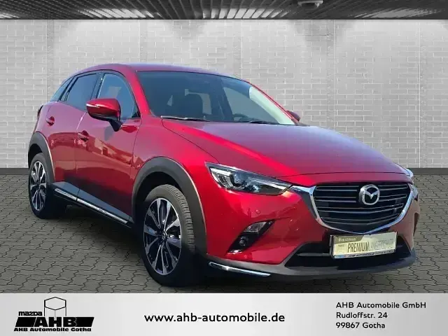 Gebraucht Mazda CX-3 Selection 121 PS (88 kW) 2021 Magmarot metallic SUV