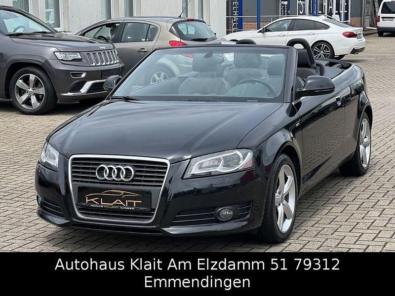 Schwarz Gebraucht 2008 Audi A3 Cabriolet S-Line Cabrio | 7.990 € (Etwas zu teuer) - Bild 1/4