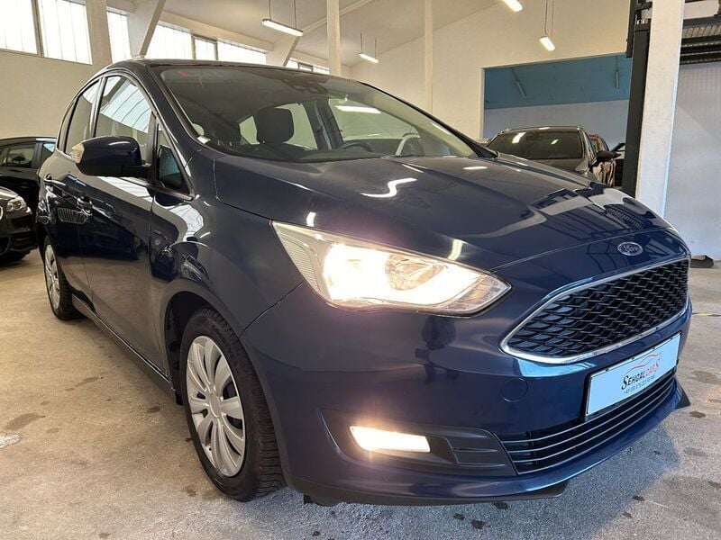 Blau Gebraucht 2018 Ford C-MAX Cool & Connect Van / Kleinbus | 8.950 € (Guter Preis) - Bild 1/4