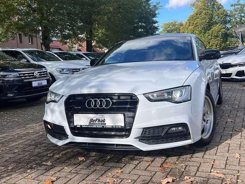 Suzukagrau metallic Gebraucht 2015 Audi A5 Sportback S-Line Coupé | 14.600 € (Fairer Preis) - Bild 1/4