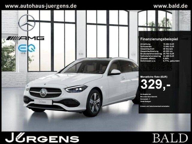 Weiß Gebraucht 2022 Mercedes C300 Kombi | 34.490 € (Fairer Preis) - Bild 1/4