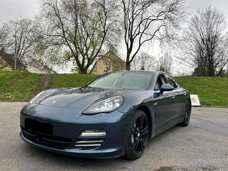 Blau Gebraucht 2009 Porsche Panamera Limousine | 13.900 € (Guter Preis) - Bild 1/4