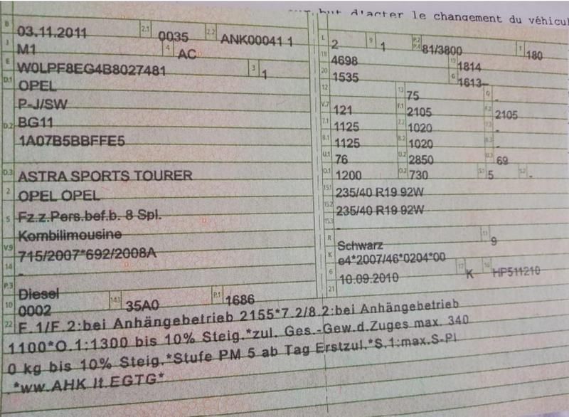 Gebraucht Opel Astra Sport 2011 Schwarz Kombi