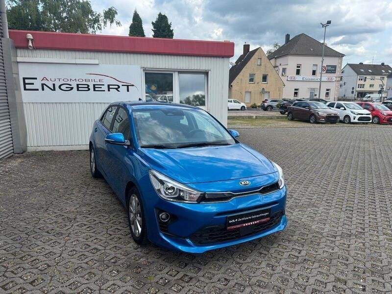 Blau Gebraucht 2021 Kia Rio Vision Kleinwagen | 14.490 € (Fairer Preis) - Bild 1/4