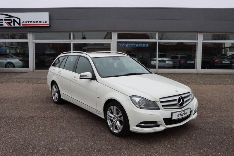Calcitweiss unilack Gebraucht 2011 Mercedes C250 Kombi | 7.990 € (Superpreis) - Bild 1/4