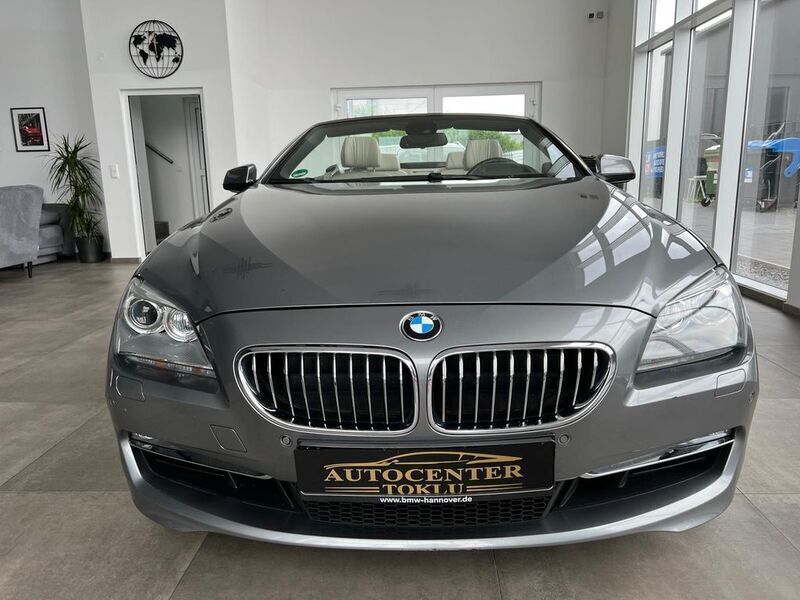 Gebraucht BMW 640 Cabriolet Sport Line 320 PS (235 kW) 2011 Spacegrau metallic (metallic) Cabrio