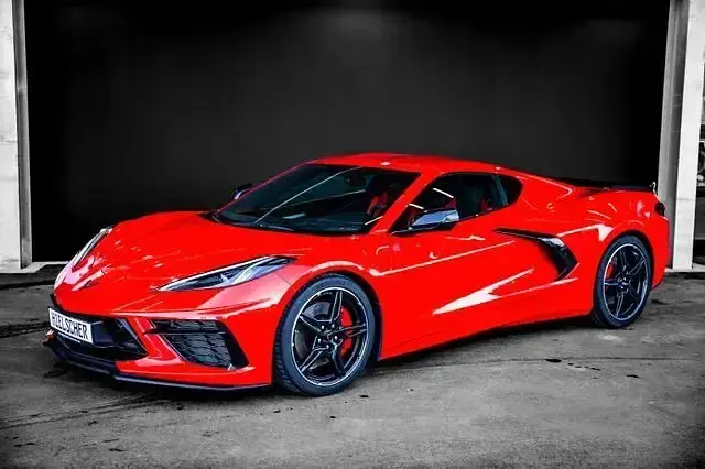 Gebraucht Corvette Stingray 481 PS (353 kW) 2021 Rot Coupé