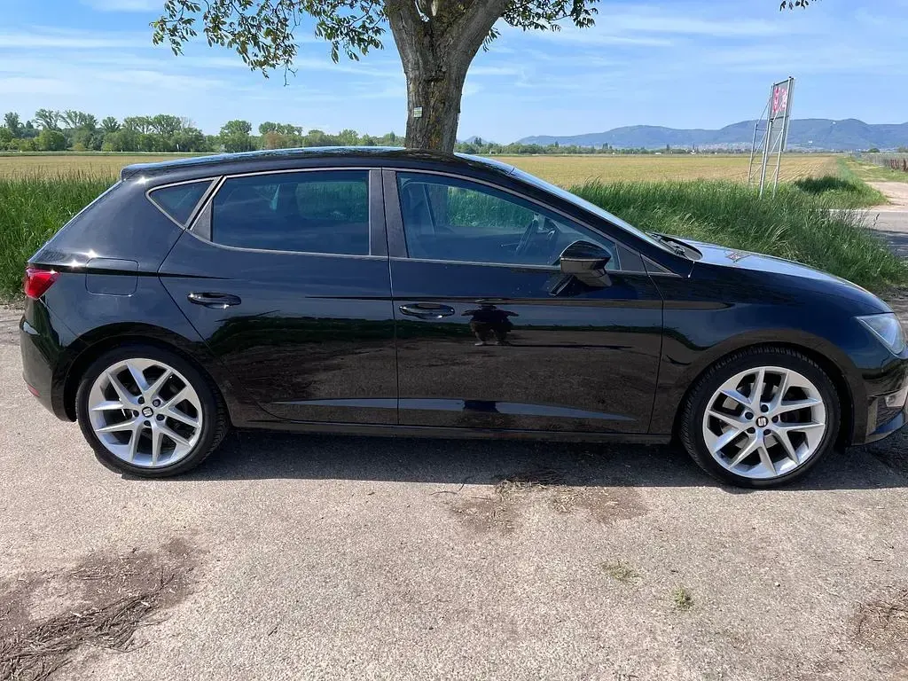 Usata Seat Leon FR 184 CV (135 kW) 2016 Nero Berlina