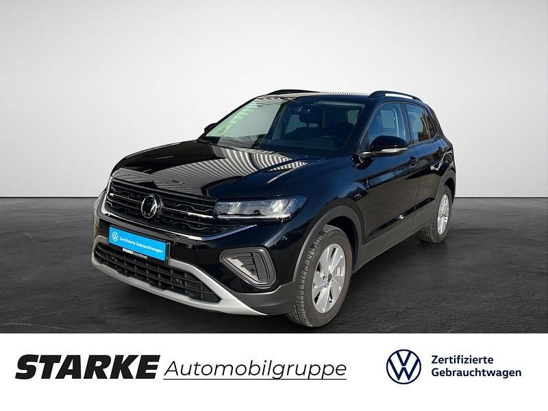 Schwarz Gebraucht 2025 VW T-Cross Life SUV | 23.440 € (Fairer Preis) - Bild 1/4