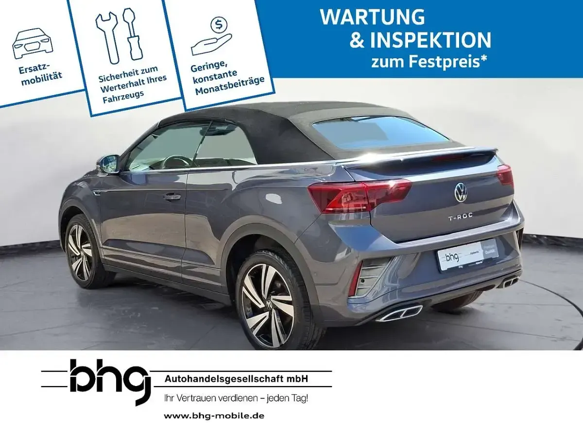 Gebraucht VW T-Roc R-line 150 PS (110 kW) 2022 Rauchgrau metallic/schwarz SUV
