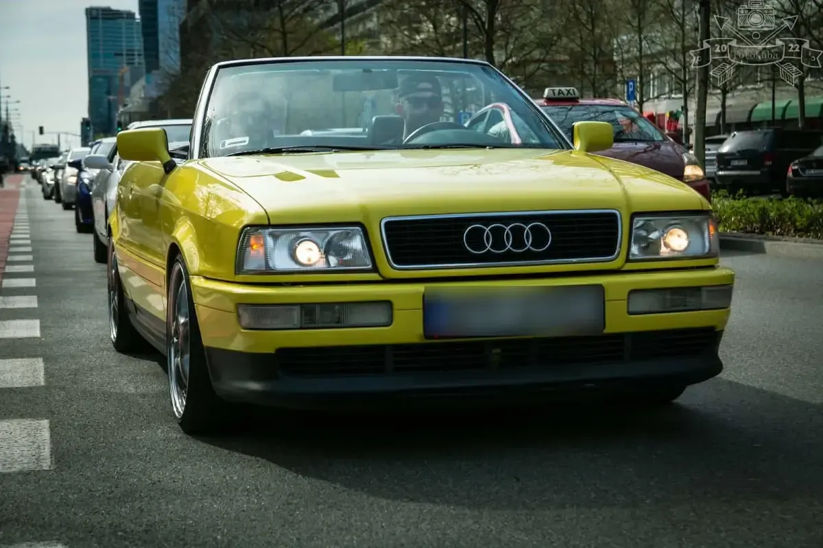 Gebraucht Audi 80 Sport 150 PS (110 kW) 1997 Gelb Cabrio