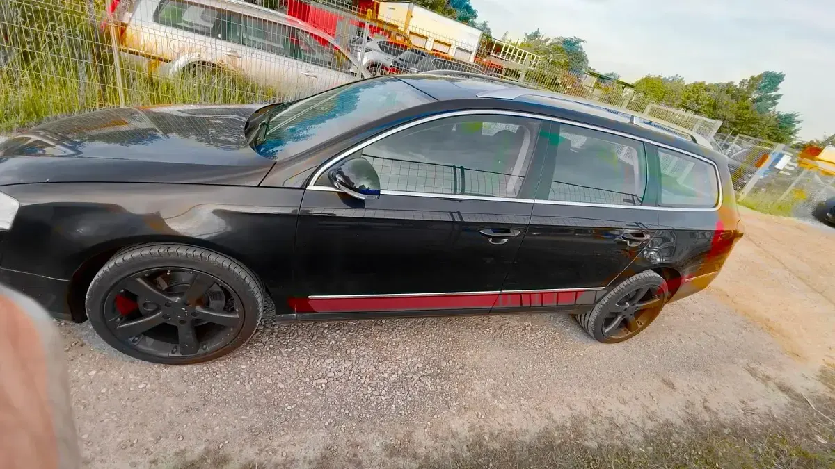 Gebraucht VW Passat 116 PS (85 kW) 2005 Schwarz Kombi