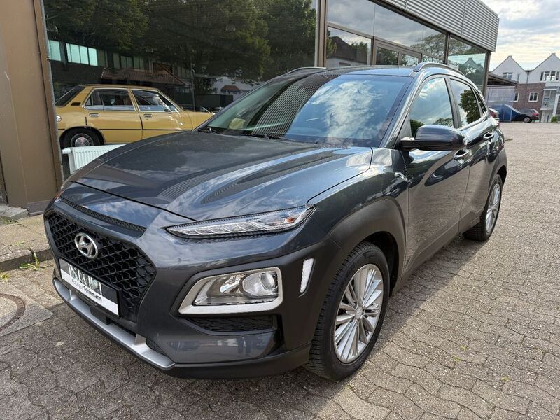 Grau Gebraucht 2019 Hyundai Kona YES! SUV | 12.290 € (Fairer Preis) - Bild 1/4
