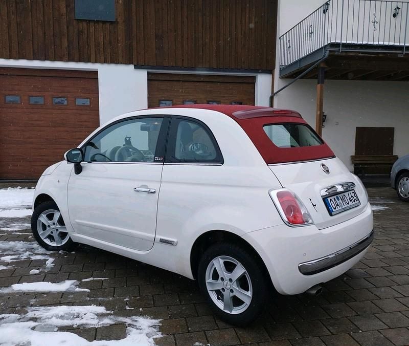 Weiß Gebraucht 2015 Fiat 500C Lounge Cabrio | 4.500 € (Superpreis) - Bild 1/4