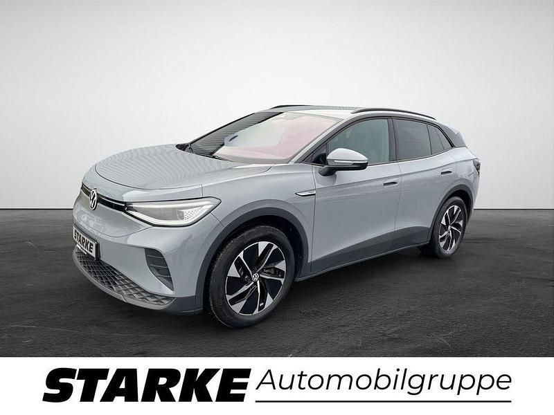 Gebraucht VW ID.4 Pro Performance 150 kW (204 PS) 2021 Weiß (gletscherweiß metallic) SUV