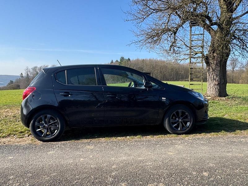 Gebraucht Opel Corsa 90 PS (66 kW) 2019 Schwarz Kleinwagen