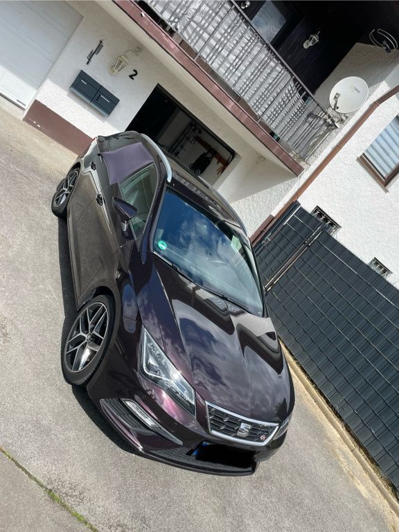 Violet Gebraucht 2018 Seat Leon ST FR Kombi | 17.500 € (Fairer Preis) - Bild 1/4