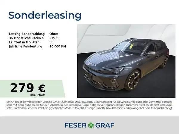 Gebraucht Cupra Leon 150 PS (110 kW) 2025 Magnetic grau metallic Kombi