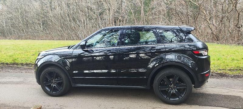 Gebraucht Land Rover Range Rover evoque Dynamic 190 PS (139 kW) 2014 Schwarz SUV
