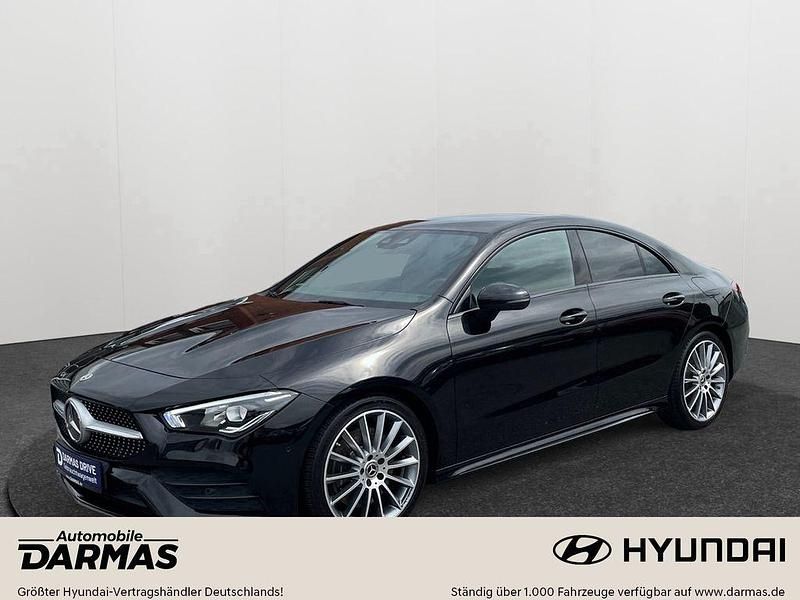 Schwarz Gebraucht 2020 Mercedes CLA250 AMG line Limousine | 30.890 € (Fairer Preis) - Bild 1/4