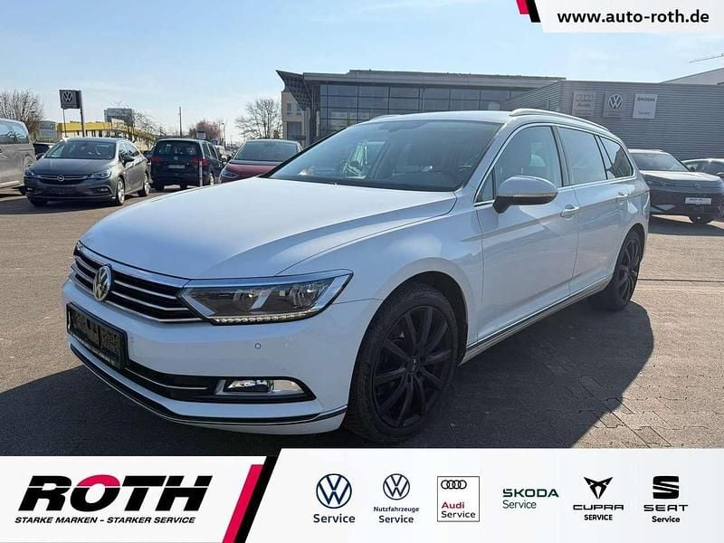Gebraucht VW Passat Highline 150 PS (110 kW) 2018 Pure white Kombi