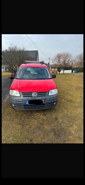 Gebraucht VW Caddy Life 80 PS (58 kW) 2007 Rot Van / Kleinbus