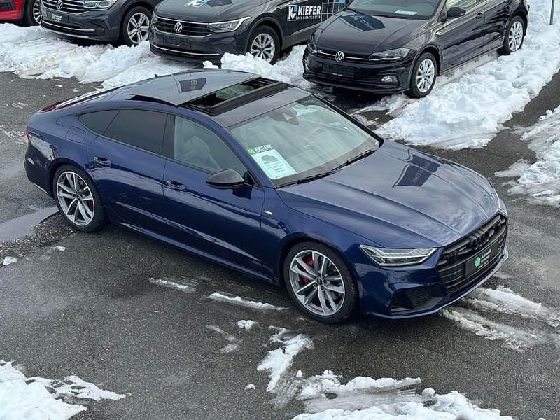 Gebraucht Audi A7 367 PS (269 kW) 2020 Blau Limousine