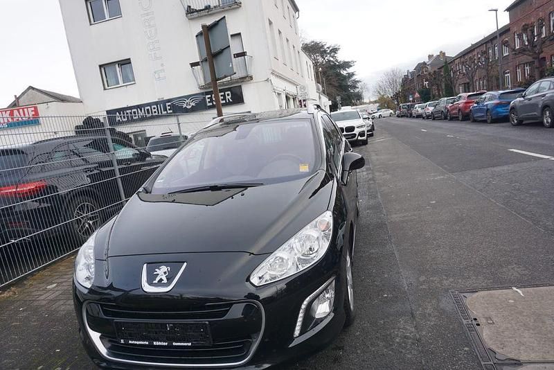 Schwarz Gebraucht 2012 Peugeot 308 SW Family Kombi | 6.999 € (Superpreis) - Bild 1/4
