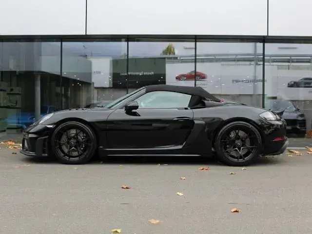 Neu Porsche 718 Chrono 500 PS (367 kW) 2026 Schwarz Cabrio