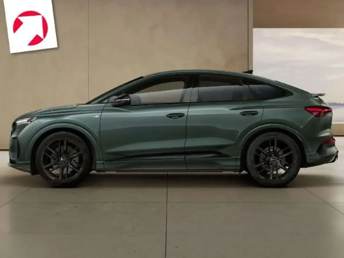 Neu Audi Q4 e-tron S-Line 219 kW (299 PS) 2026 Salbeigrün metallic SUV