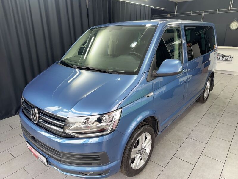Blau Gebraucht 2016 VW T6 Comfortline Van | 32.500 € (Teuer) - Bild 1/4
