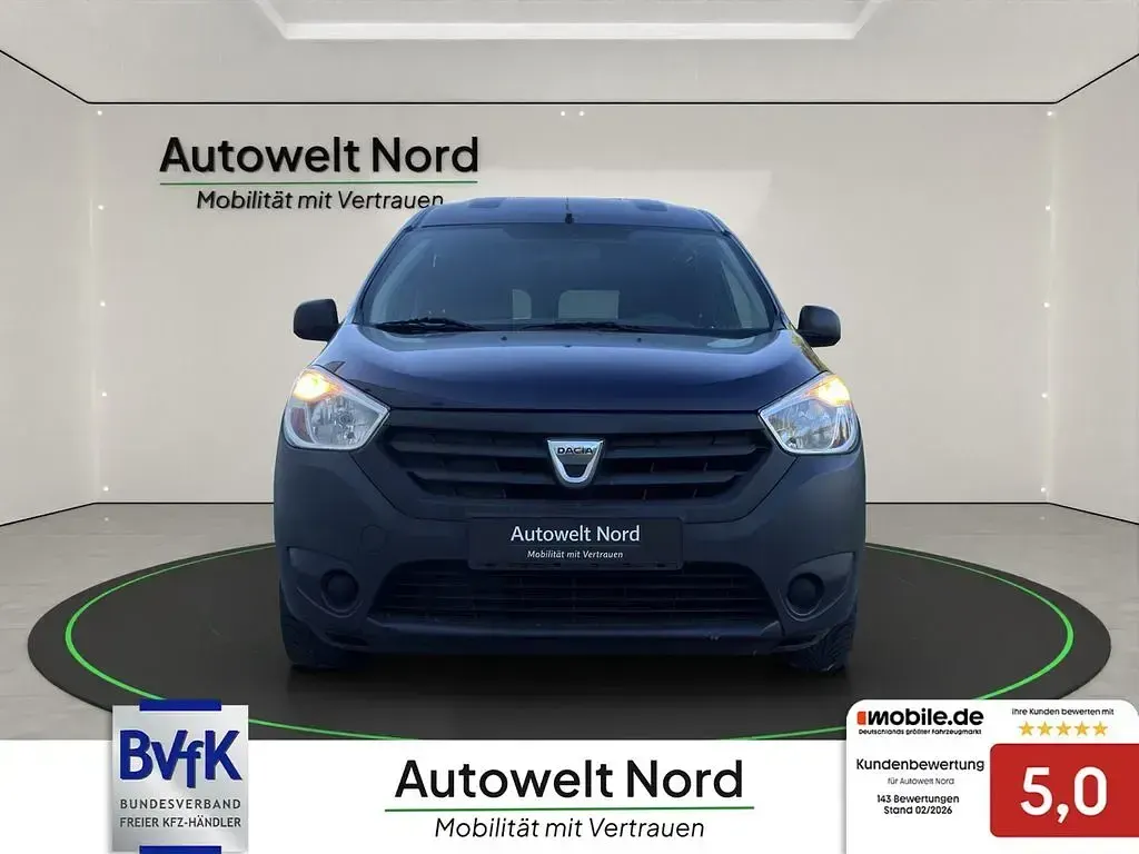 Gebraucht Dacia Dokker Ambiance 83 PS (61 kW) 2013 Blau marine Van / Kleinbus