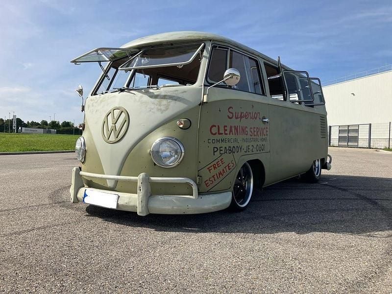 Grün Gebraucht 1960 VW T1 Van | 59.900 € - Bild 1/4