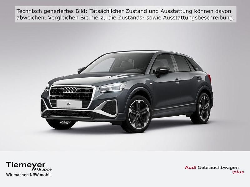 Grau Gebraucht 2024 Audi Q2 S-Line SUV | 35.240 € (Teuer) - Bild 1/4