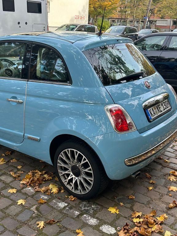 Gebraucht Fiat 500 69 PS (50 kW) 2013 Blau Limousine