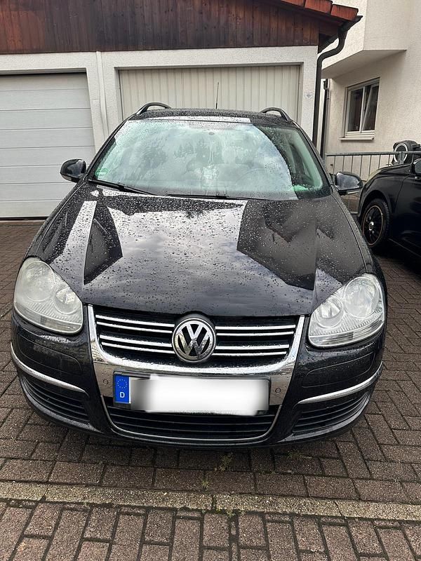 Schwarz Gebraucht 2009 VW Golf VI Kombi | 1.600 € - Bild 1/4
