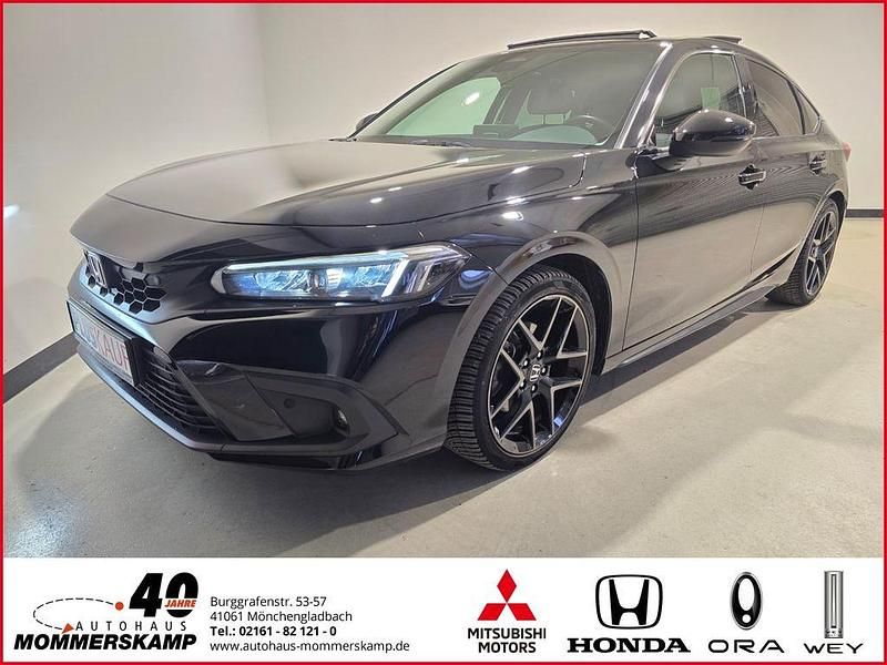 Schwarz Gebraucht 2023 Honda Civic Advance Limousine | 31.980 € (Fairer Preis) - Bild 1/4