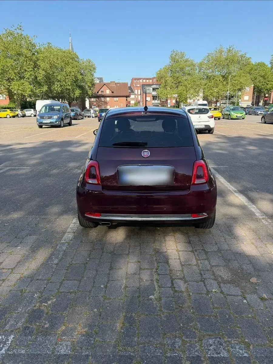 Gebraucht Fiat 500 Lounge 69 PS (50 kW) 2016 Rot Kleinwagen