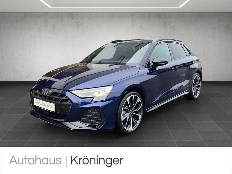 Navarrablau metallic Gebraucht 2026 Audi A3 S-Line Limousine | 39.990 € (Fairer Preis) - Bild 1/4