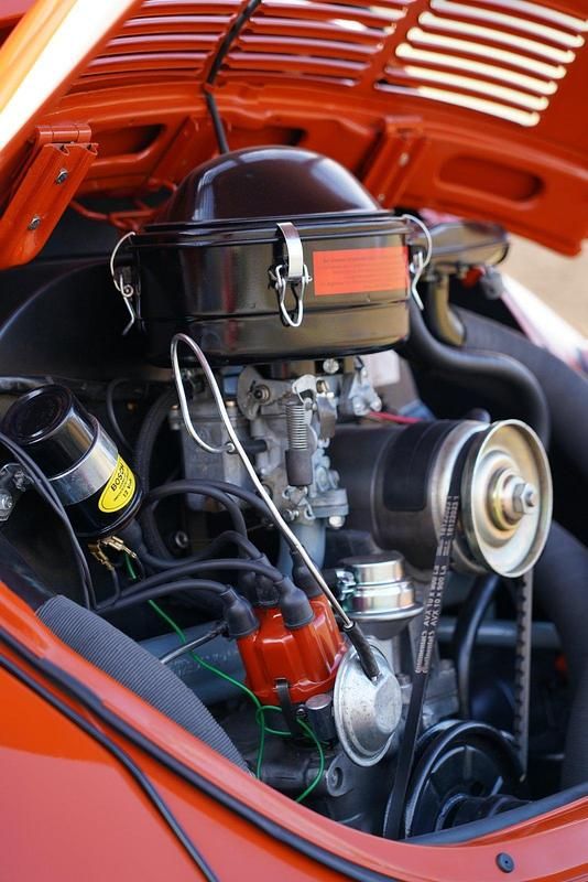 Gebraucht VW Käfer 40 PS (29 kW) 1970 Orange Cabrio