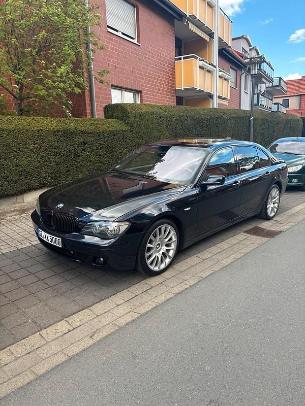 Schwarz Gebraucht 2006 BMW 750L Limousine | 11.300 € - Bild 1/4