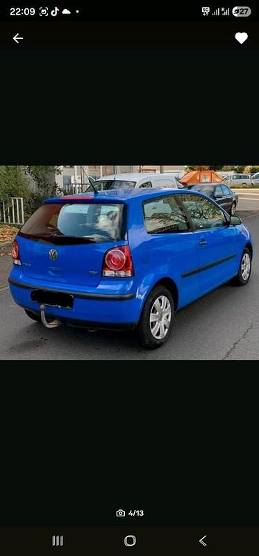 Gebraucht VW Polo 80 PS (58 kW) 2006 Blau Kleinwagen