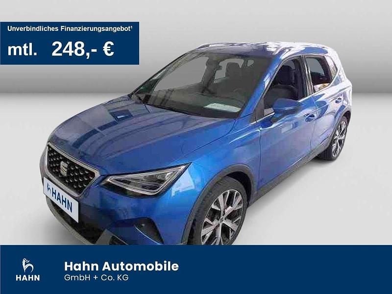 Blau Gebraucht 2022 Seat Arona Xperience SUV | 19.495 € (Fairer Preis) - Bild 1/3