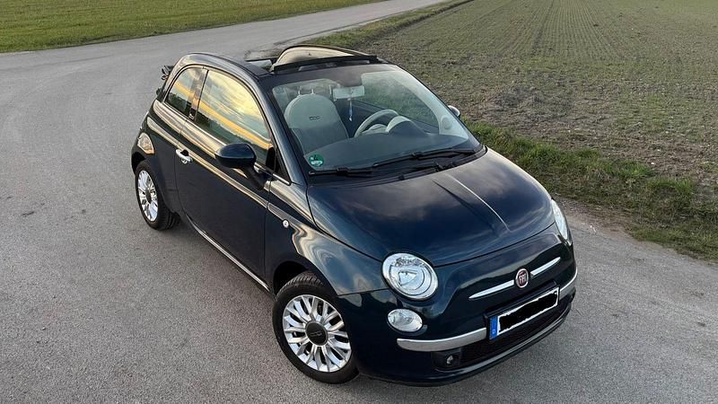 Gebraucht Fiat 500C Lounge 69 PS (50 kW) 2014 Blau Cabrio