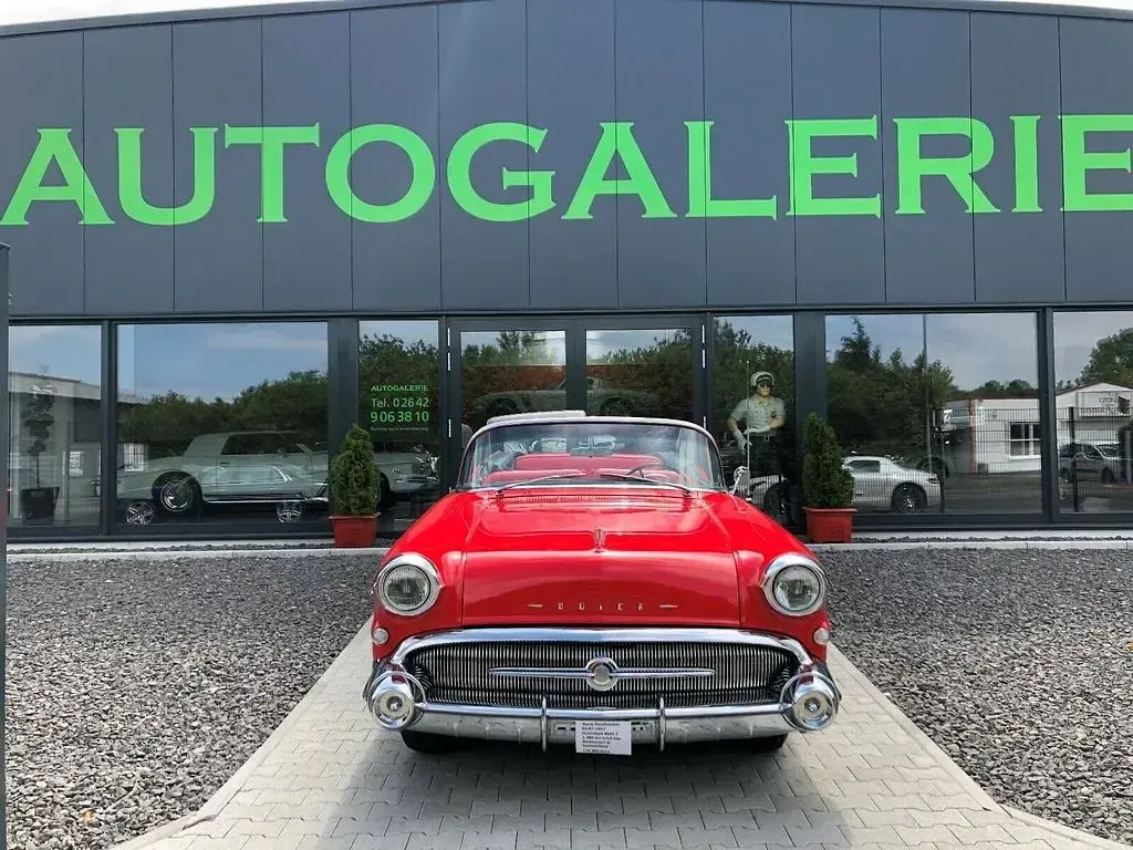 Gebraucht Buick Roadmaster 300 PS (220 kW) 1957 Rot Cabrio