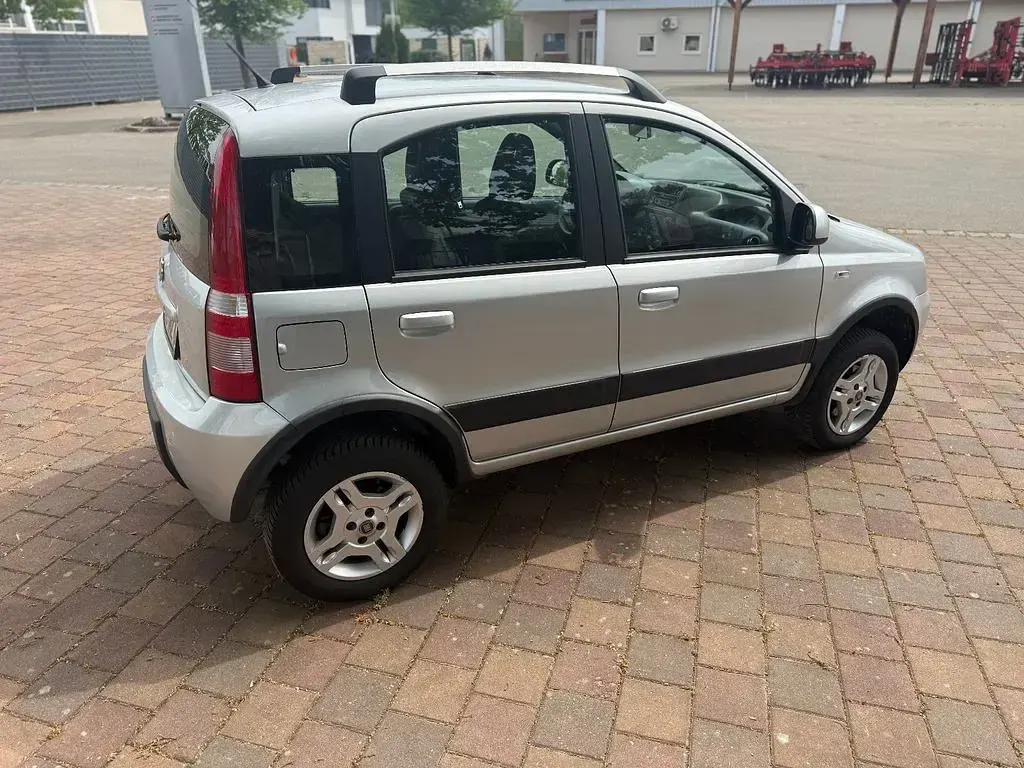 Gebraucht Fiat Panda 4x4 75 PS (55 kW) 2011 Silber Kleinwagen