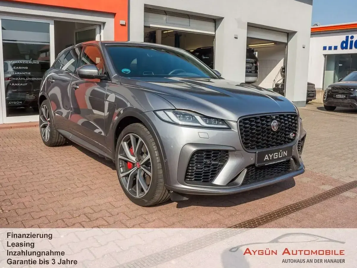 Gebraucht Jaguar F-Pace SVR 551 PS (405 kW) 2022 Grau SUV