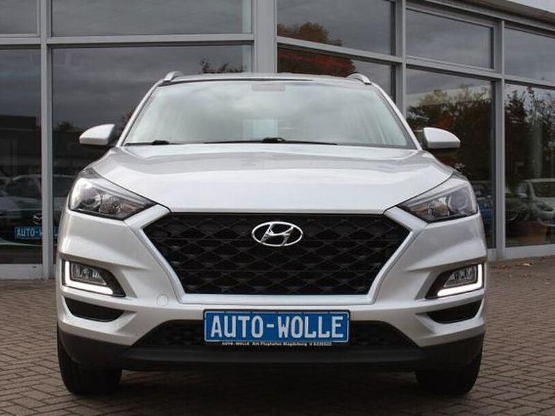 Gebraucht Hyundai Tucson 132 PS (97 kW) 2018 Silber SUV